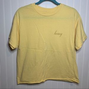 ☀️3/$25 John Galt for Brandy Melville “Honey” T Shirt